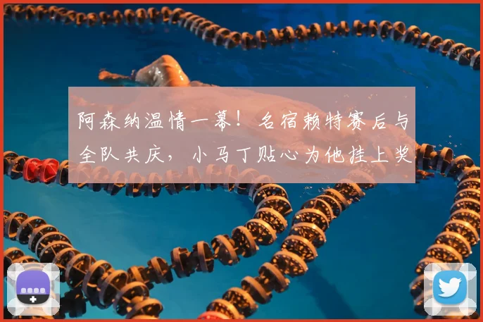 阿森纳温情一幕！名宿赖特赛后与全队共庆，小马丁贴心为他挂上奖牌